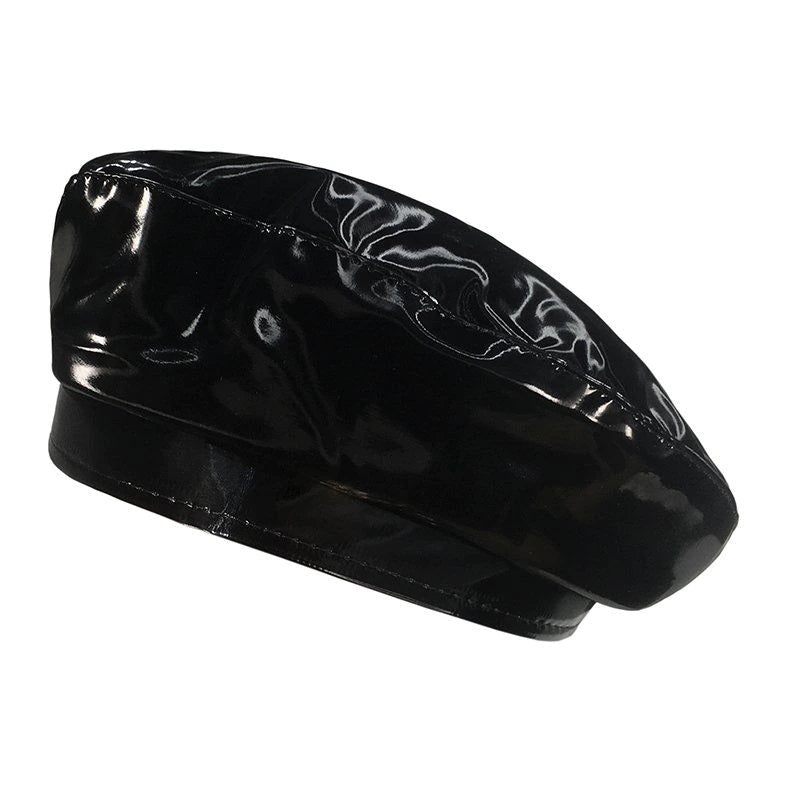 Narci Patent Leather Beret
