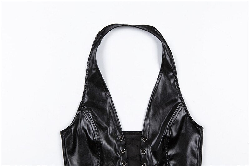 Sadie Lace-Up Halter Top
