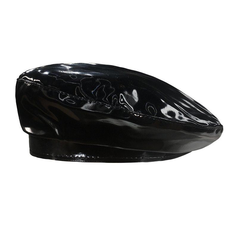 Narci Patent Leather Beret