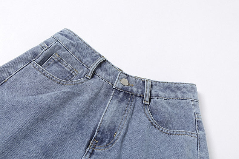 'That's All I Want to Hear' Lettering Jeans