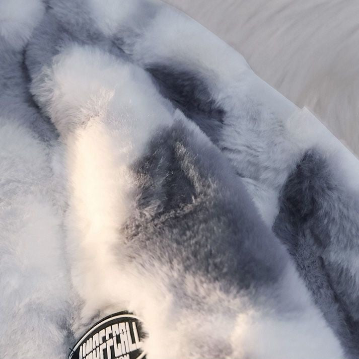 Kris Tie-Dye Fur Jacket