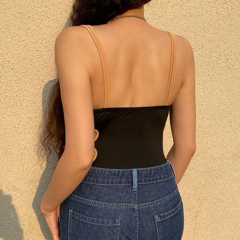 Jackie Flower Cut Out Bodysuit