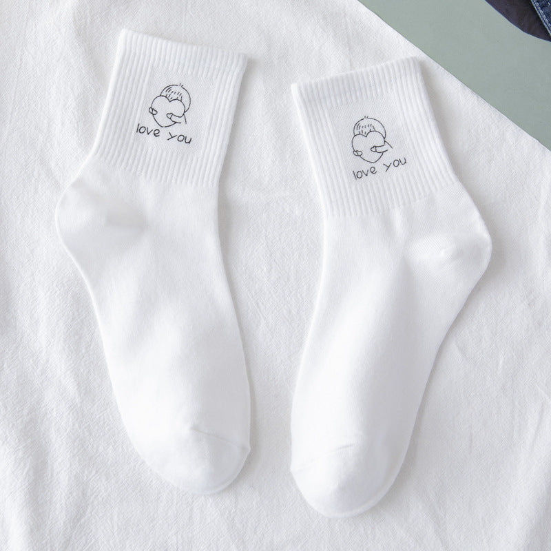 Chibi Expressions Crew Socks