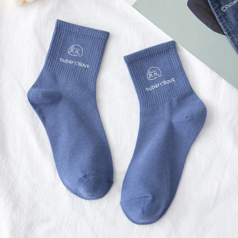 Chibi Expressions Crew Socks