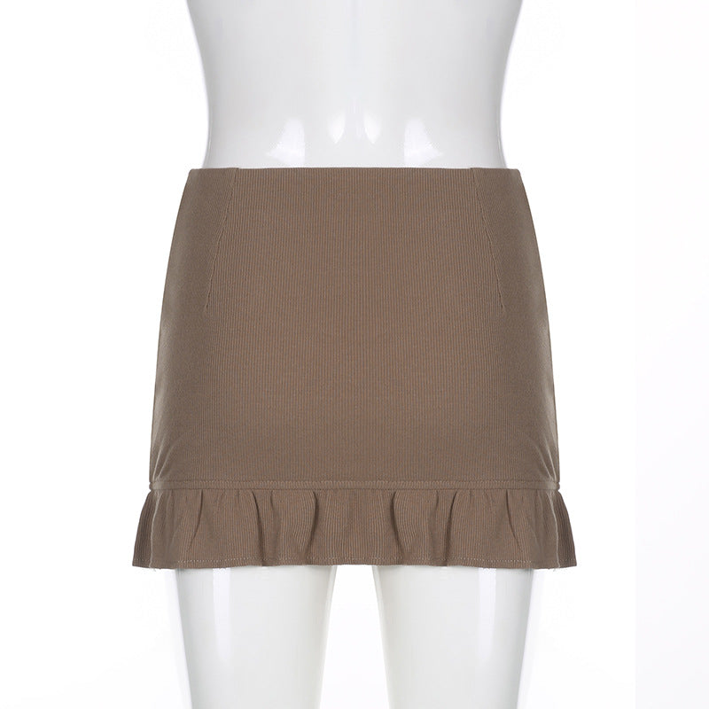 Charmine Lace Up Skirt