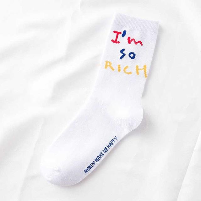 I'm So Rich Crew Socks - Lethal Dreams