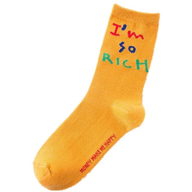 I'm So Rich Crew Socks - Lethal Dreams