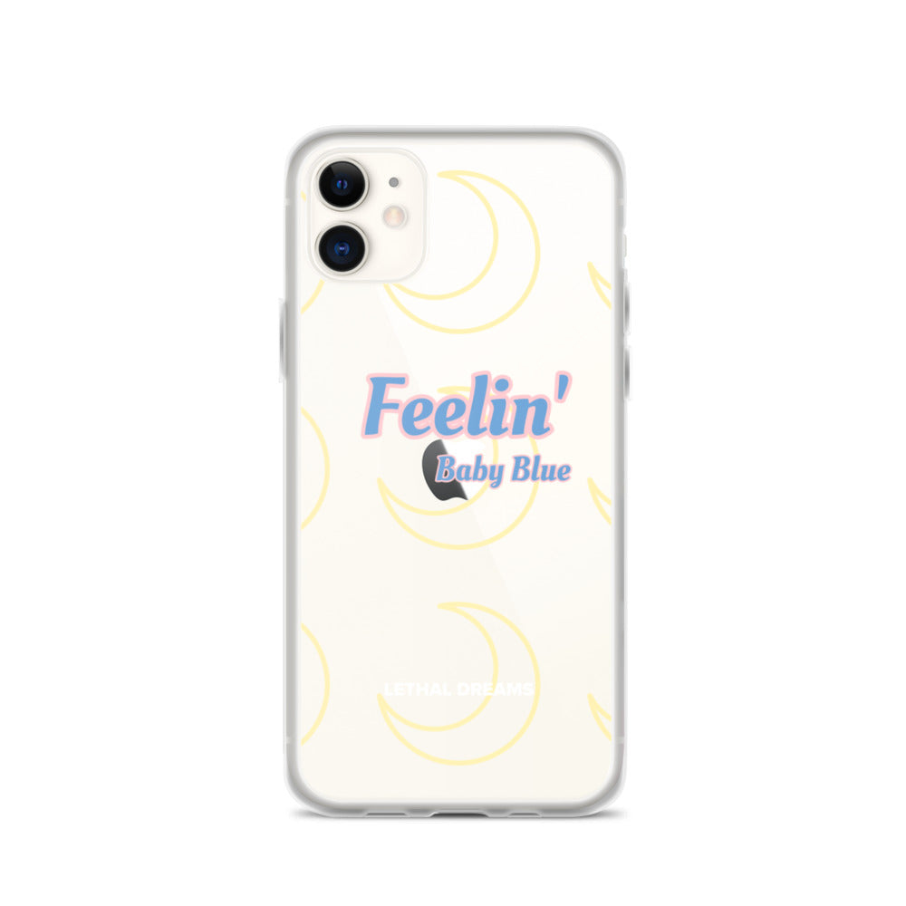 Feelin' Baby Blue iPhone Case