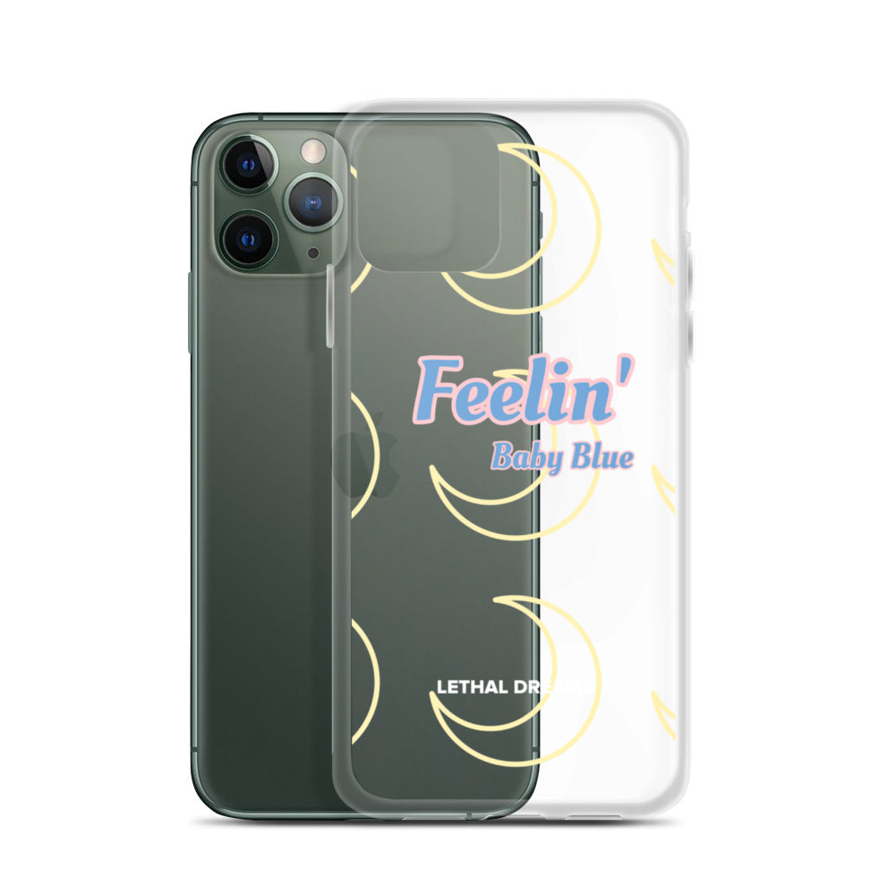 Feelin' Baby Blue iPhone Case