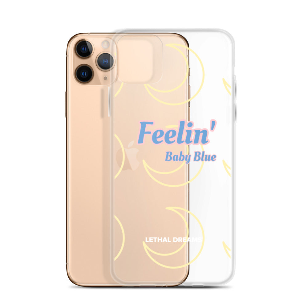 Feelin' Baby Blue iPhone Case