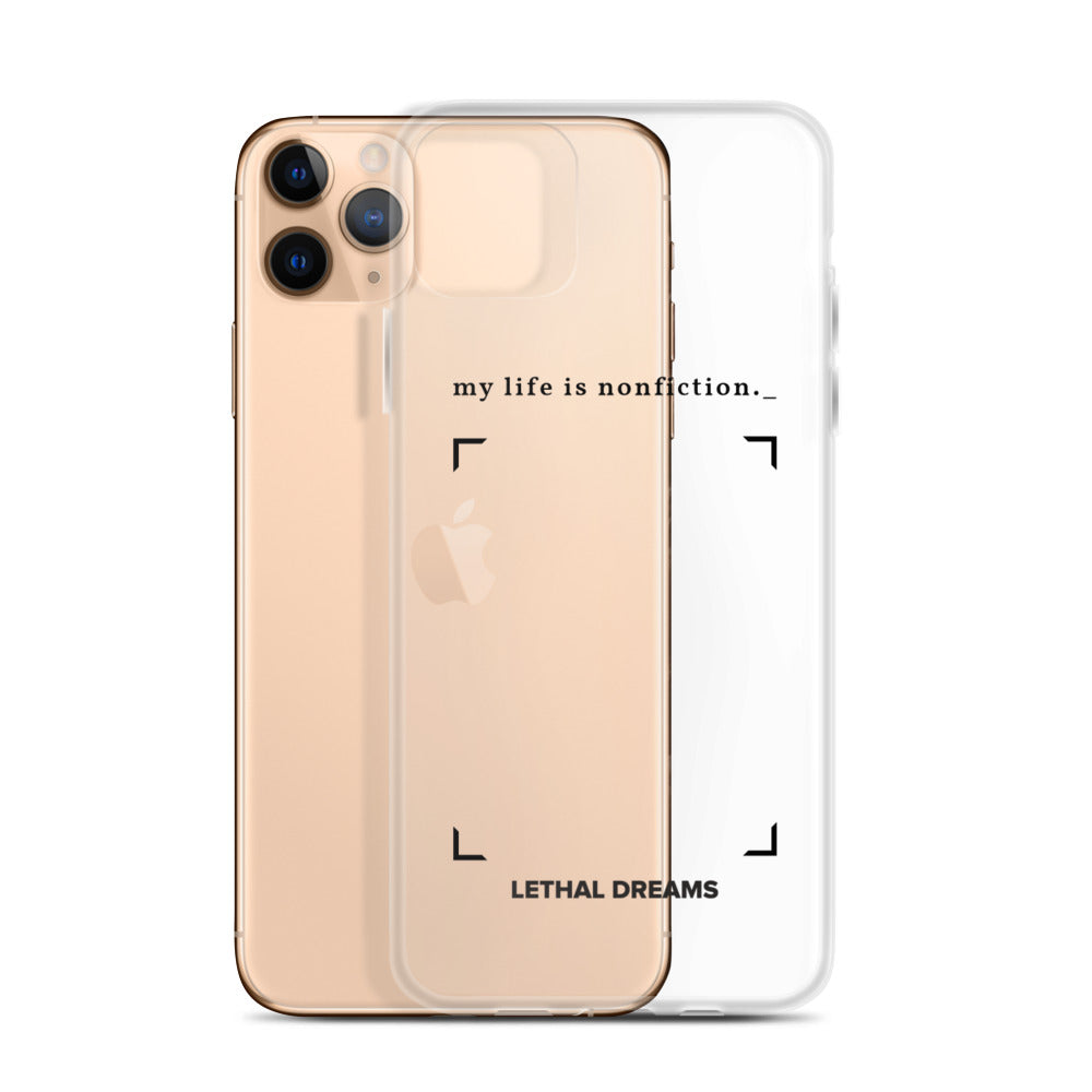 Non-fiction iPhone Case