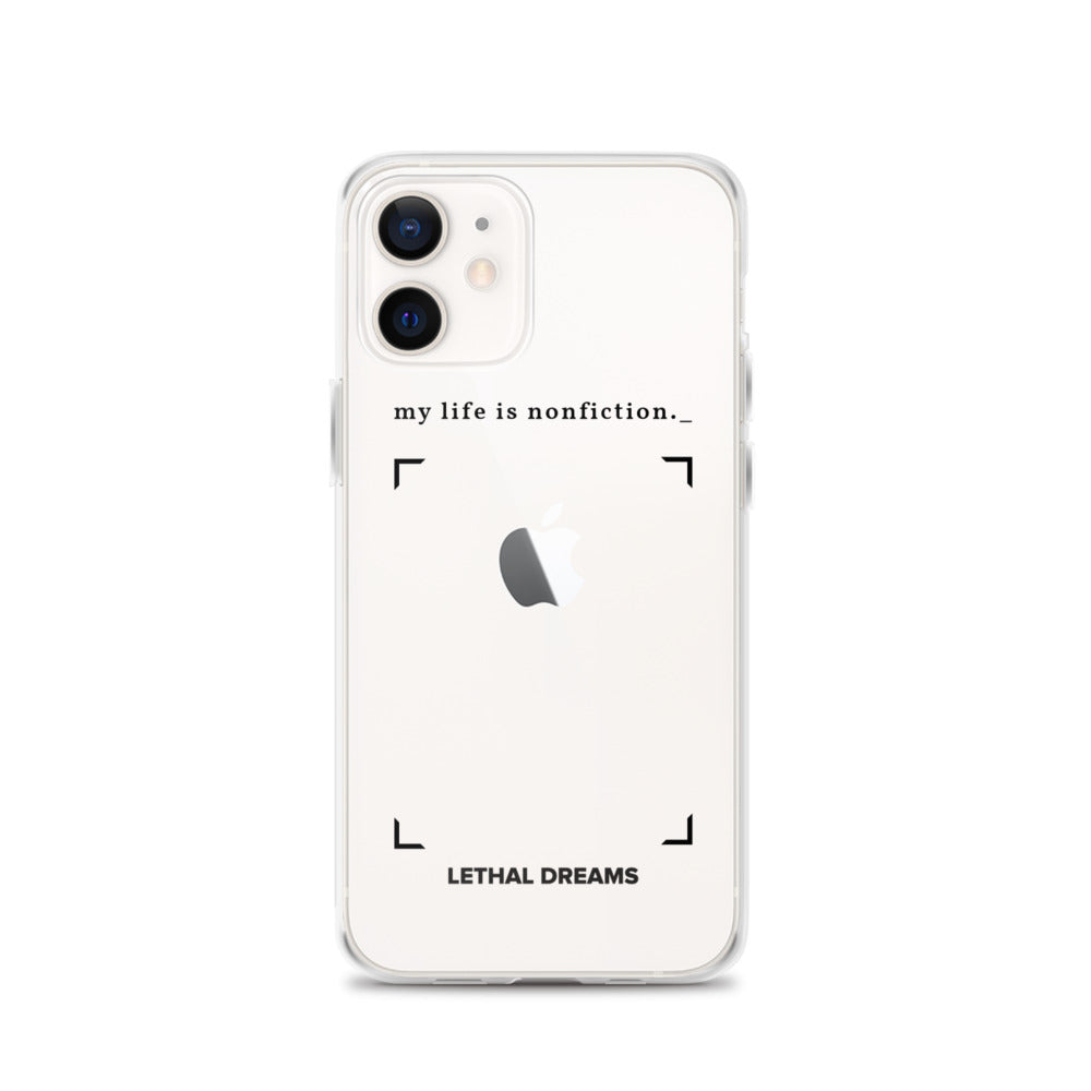 Non-fiction iPhone Case