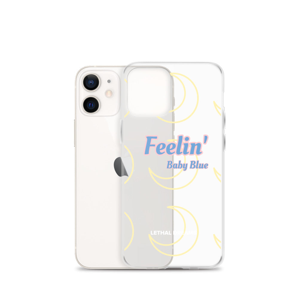 Feelin' Baby Blue iPhone Case