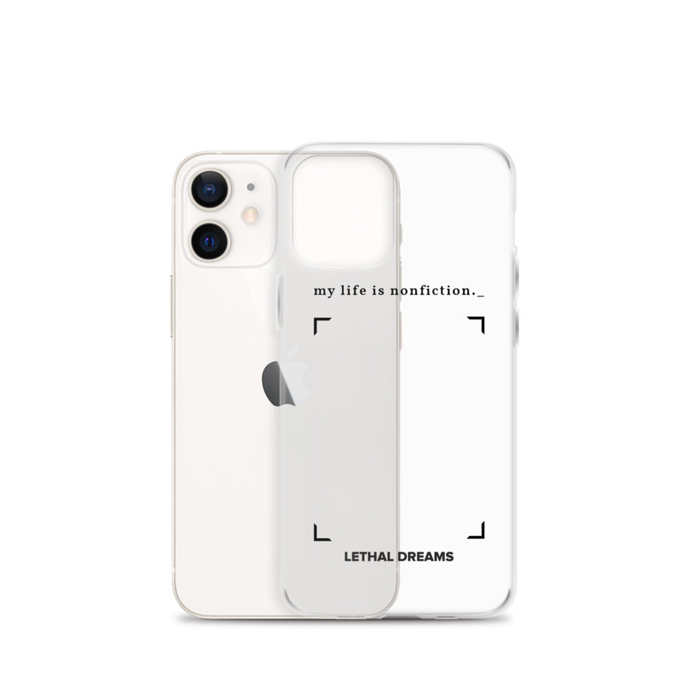 Non-fiction iPhone Case