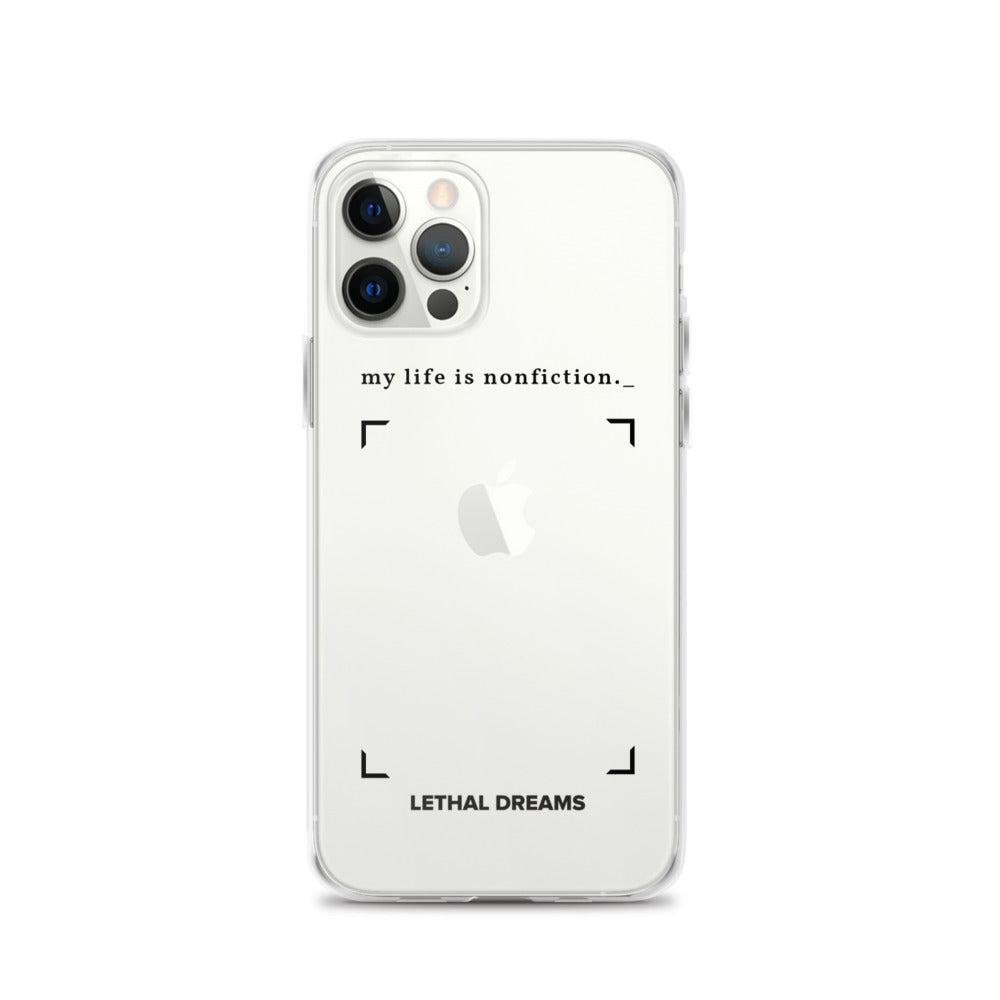 Non-fiction iPhone Case