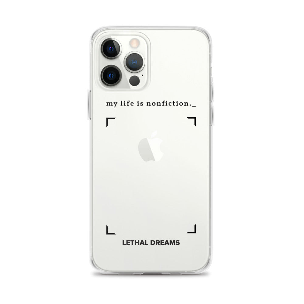 Non-fiction iPhone Case