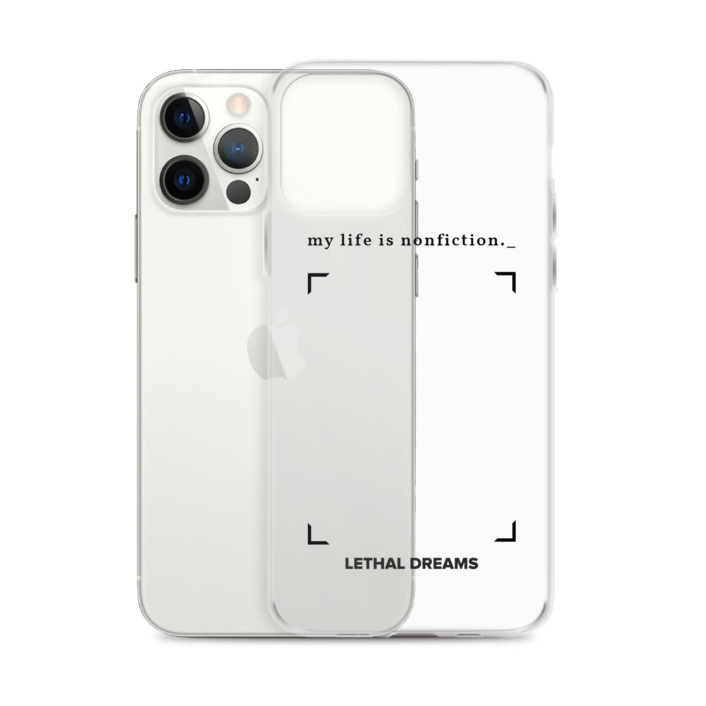 Non-fiction iPhone Case