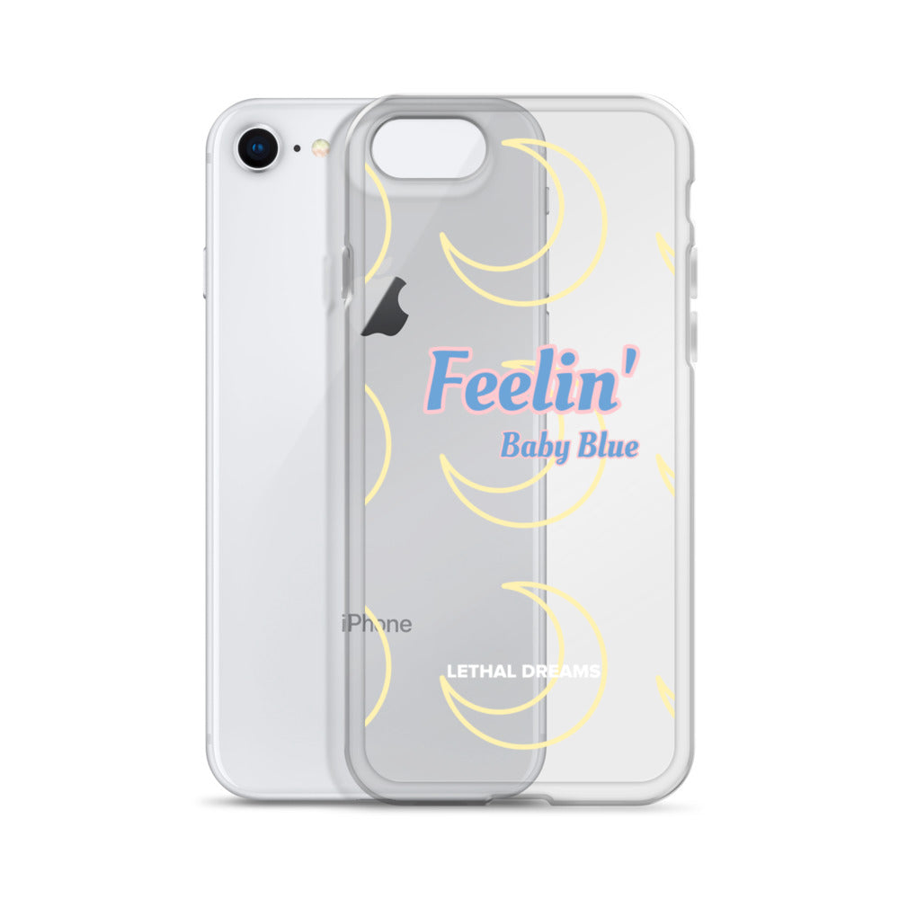 Feelin' Baby Blue iPhone Case