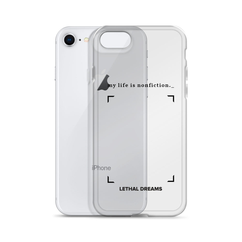 Non-fiction iPhone Case