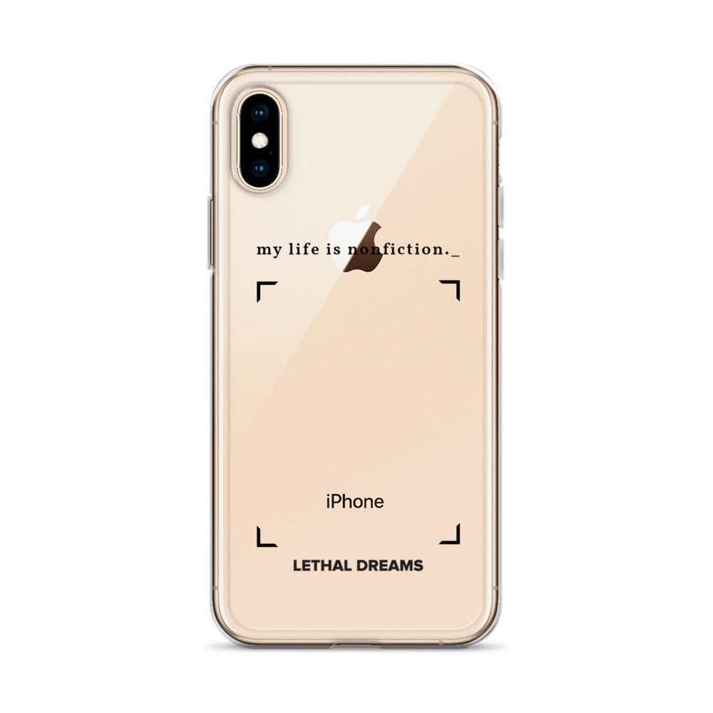 Non-fiction iPhone Case