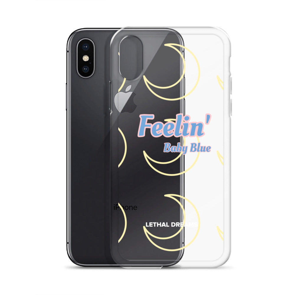 Feelin' Baby Blue iPhone Case