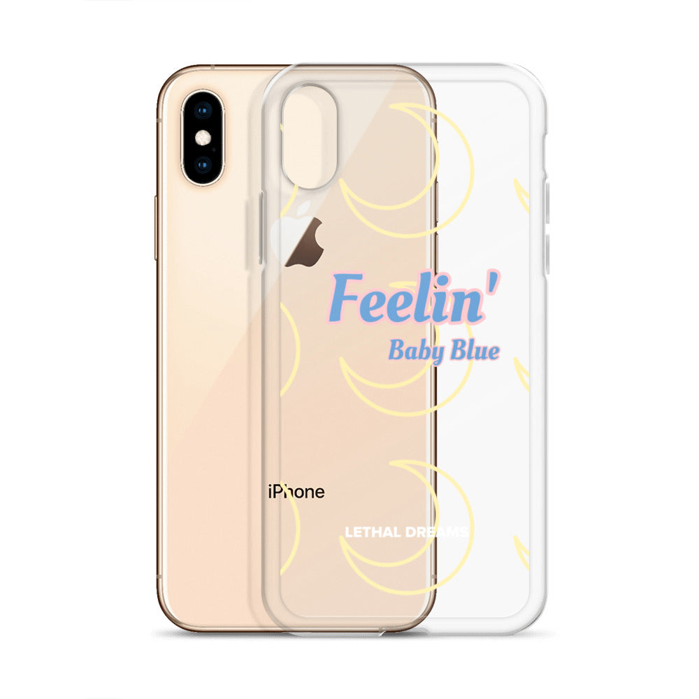 Feelin' Baby Blue iPhone Case