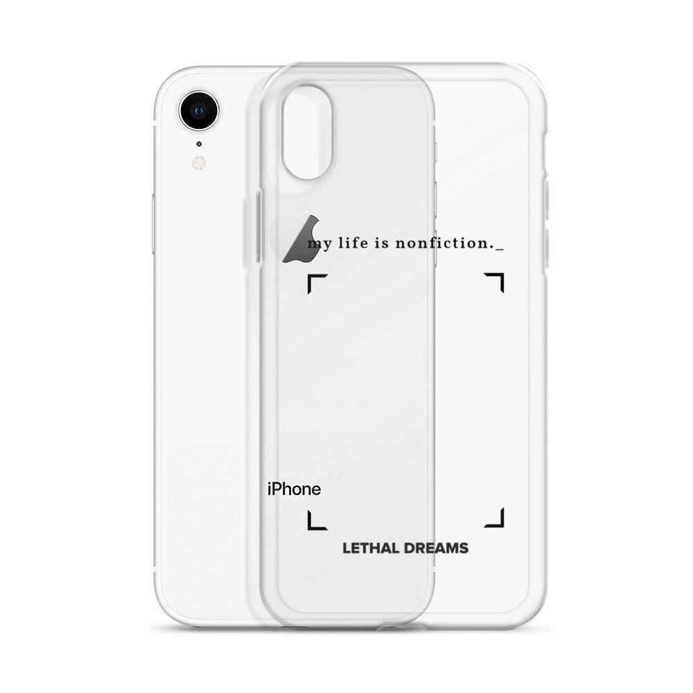 Non-fiction iPhone Case