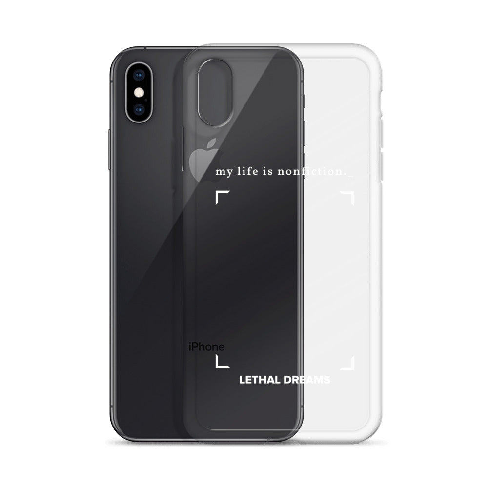 Non-fiction iPhone Case