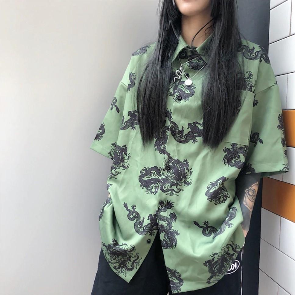 Jade Dragon Shirt - Lethal Dreams