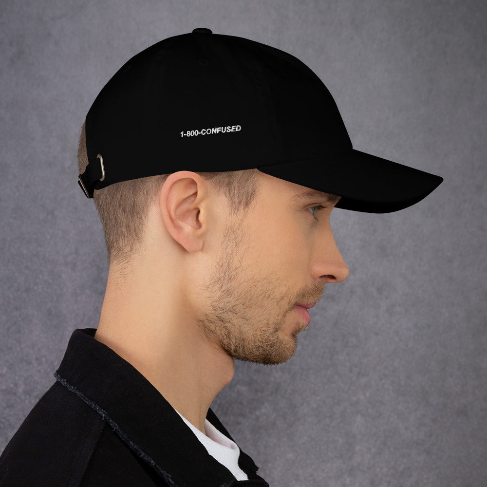 1-800-CONFUSED Dad Hat