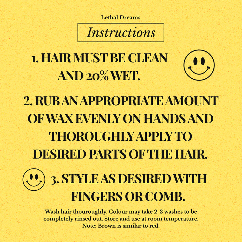 One-Time Hair Color Wax