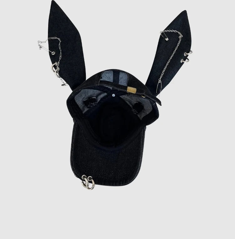 Punk Rabbit Ears Cap