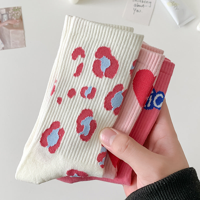 Plastic Love Crew Socks