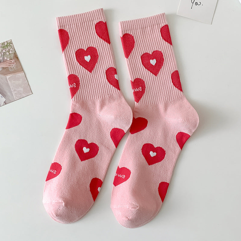 Plastic Love Crew Socks