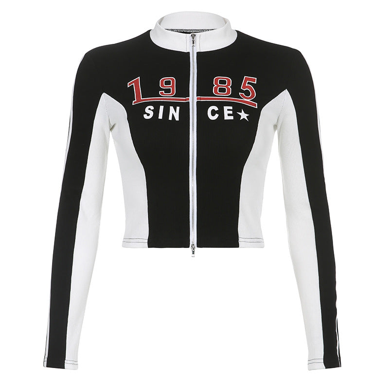 90s y2k racer biker 1985 jacket