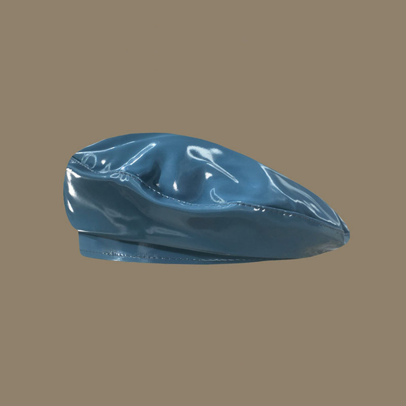 Narci Patent Leather Beret
