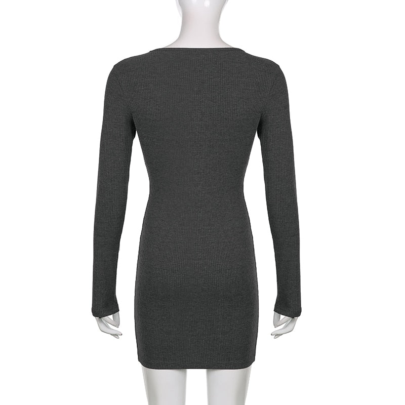 Oriana Ruched Bodycon Dress