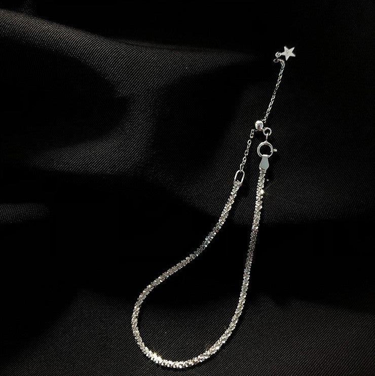 Simple Silver Star Bracelet