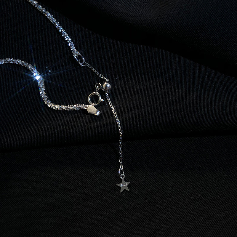 Simple Silver Star Bracelet