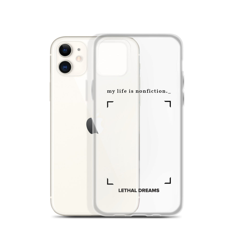 Non-fiction iPhone Case