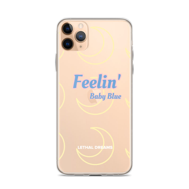 Feelin' Baby Blue iPhone Case