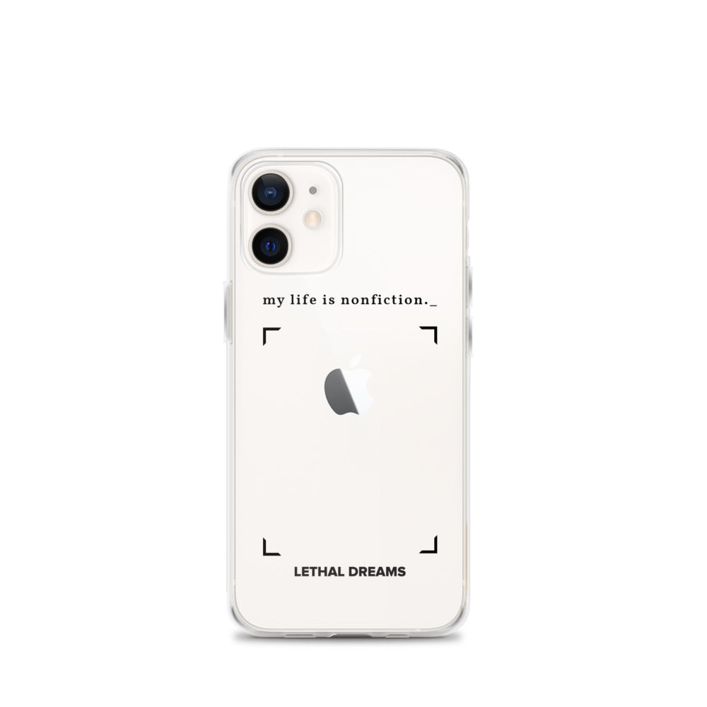 Non-fiction iPhone Case