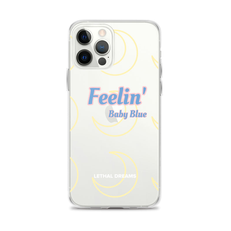 Feelin' Baby Blue iPhone Case