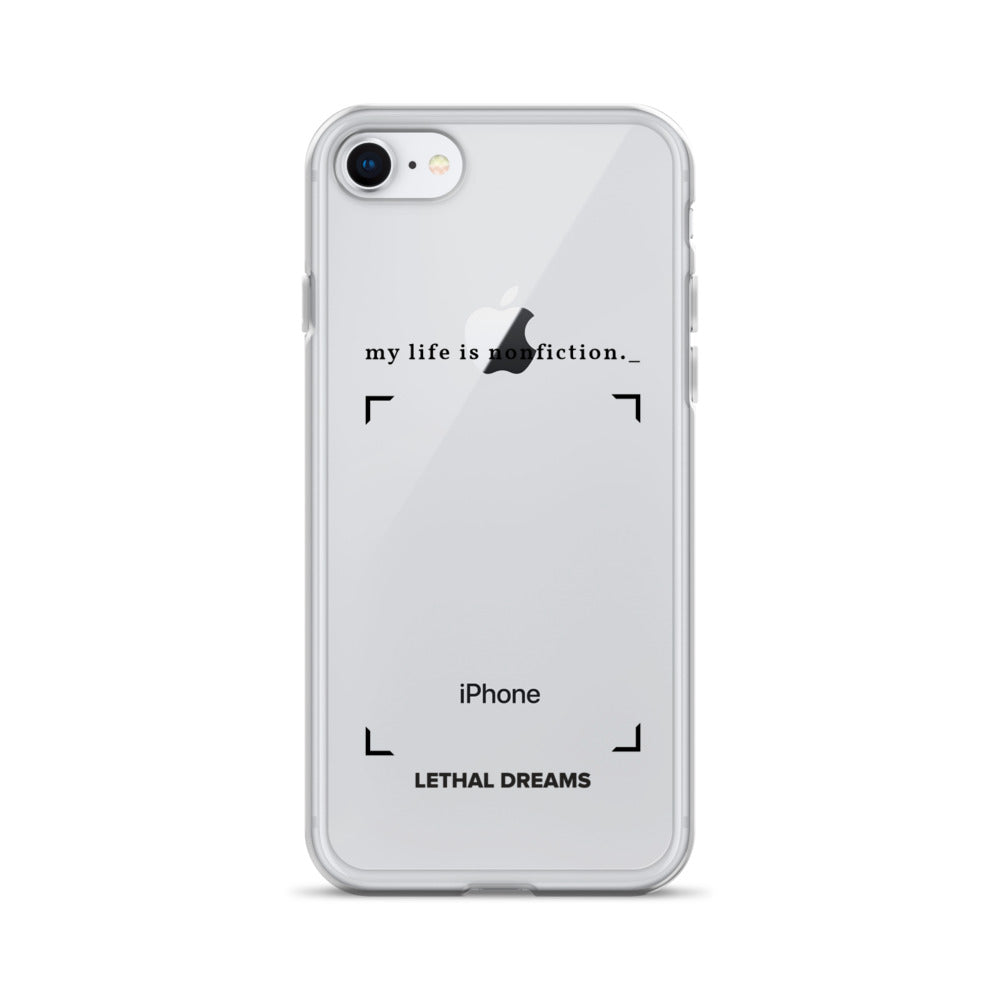 Non-fiction iPhone Case