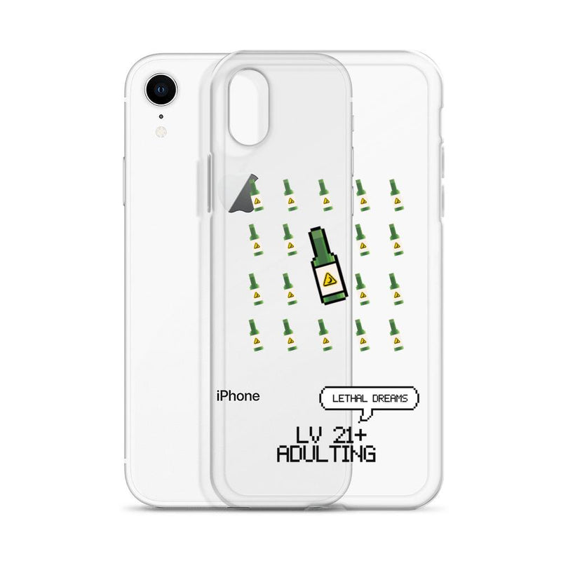 LV 21+ ADULTING iPhone Case - Lethal Dreams
